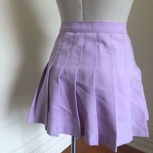 American apparel pleated skirt